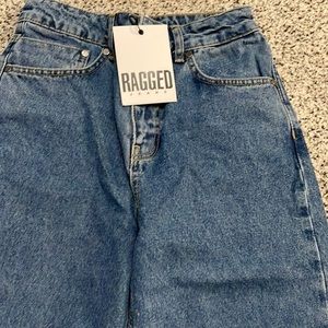 Mens ragged jeans